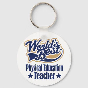 Chaveiro Professor De Educação Física Presente Para (Mundos