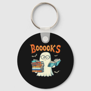 Chaveiro Professor de Halloween de Leitura de Livros Fantas