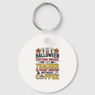 Chaveiro Professor de Halloween Sem Roupa Necessária Café E