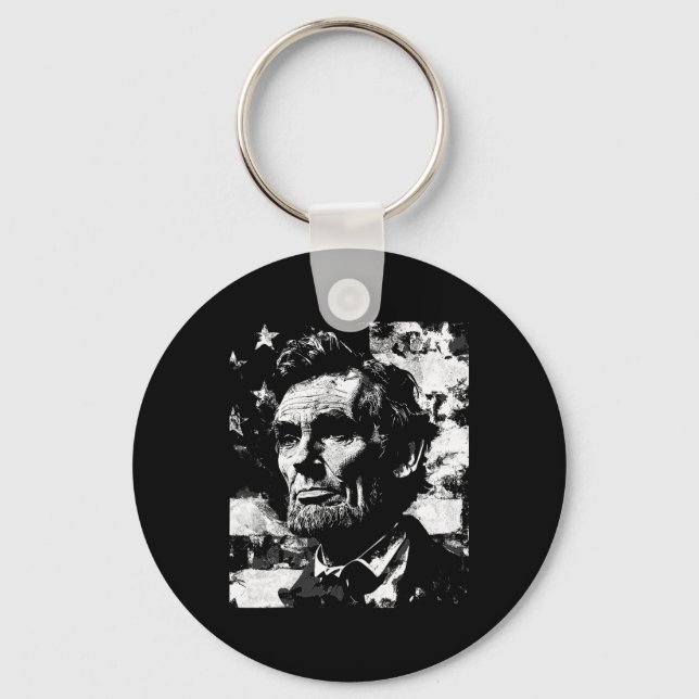 Chaveiro Professor de História Abraham Lincoln Presidente 4 (Frente)
