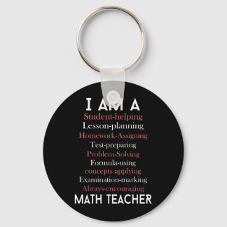 Chaveiro Professor de matemática