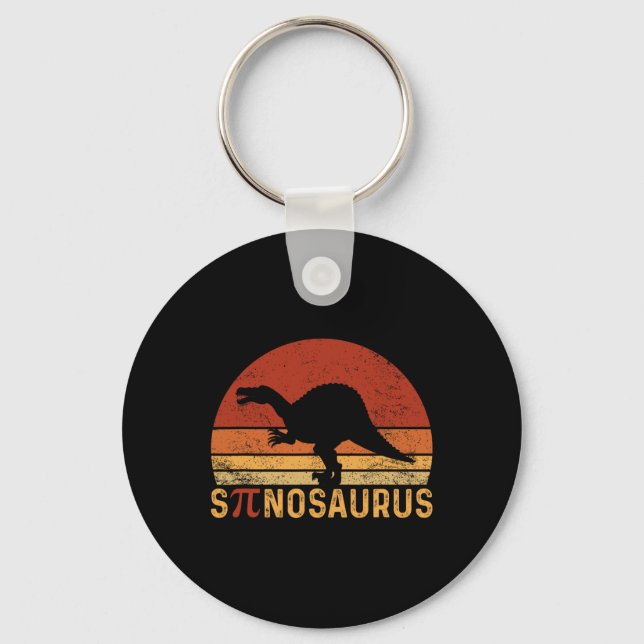 Chaveiro Professor de Matemática Dinossauro Spinosaurus Pia (Frente)