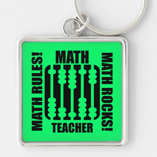 Chaveiro professor de matemática legal (Frente)