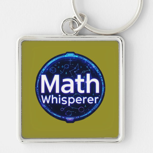 Chaveiro Professor de Matemática Mago da Matemática (Frente)