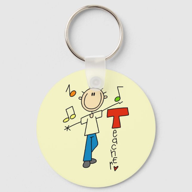 Chaveiro Professor de Música (Frente)