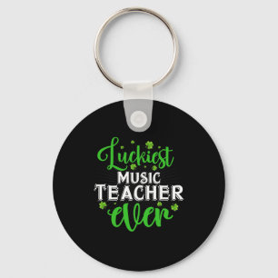 Chaveiro Professor de Música Mais Sortudo de Todos - Dia de