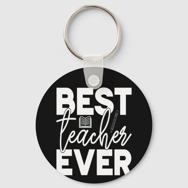Chaveiro Professor de presentes | Melhor Professora Do Mund (Frente)