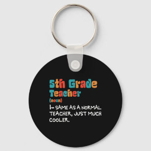 Chaveiro Professor do 5º ano ensina Ck para a escola Def