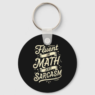Chaveiro Professor Fluente Em Matemática E Sarcasmo Profess