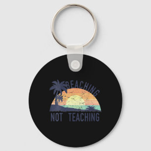 Chaveiro Professor legal de férias de verão não lecionando
