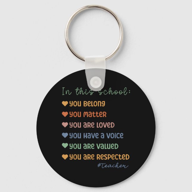 Chaveiro Professor Nesta Escola Pertence Amado (Frente)