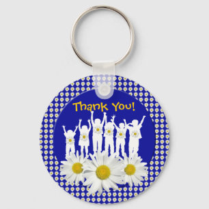 Chaveiro Professor Obrigado Cadeia-Chave com Visitas e Cria