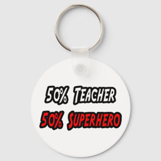 Chaveiro Professor / Super-herói
