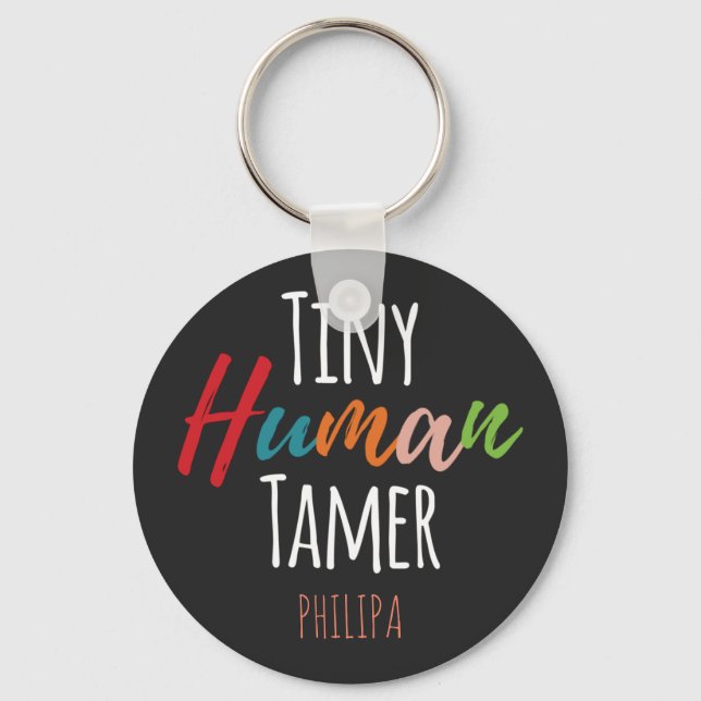Chaveiro Professora do infantário Tiny Tamer Humano Persona (Frente)