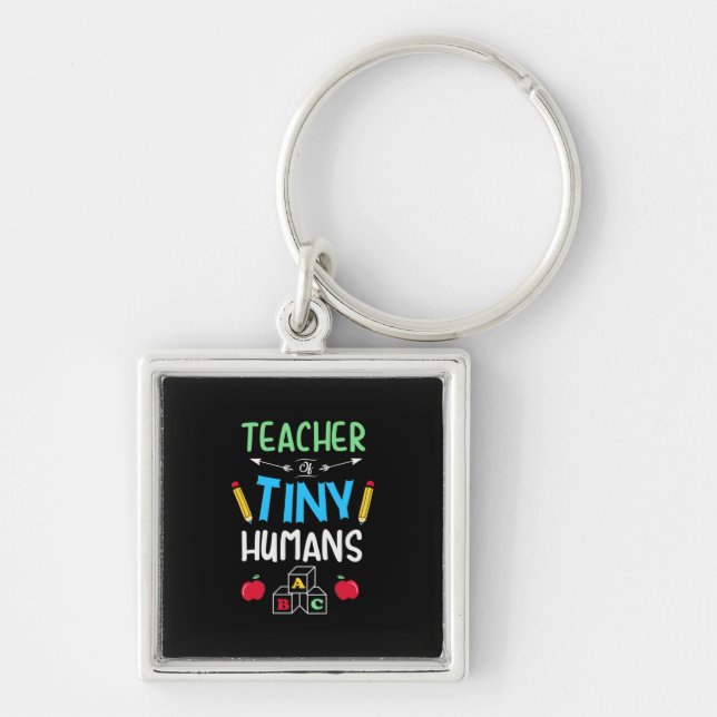 Chaveiro Professora Dotada Professora Minúscula Humana (Frente)