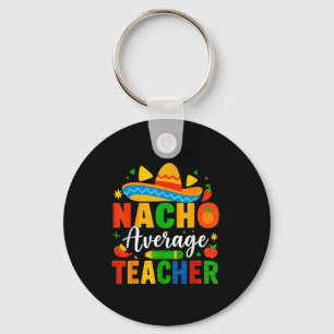 Chaveiro Professora Média Nacho Apple Cinco De Mayo Profess