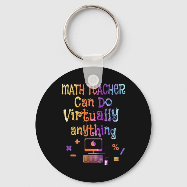 Chaveiro Professores de Matemática Podem Fazer Praticamente (Frente)