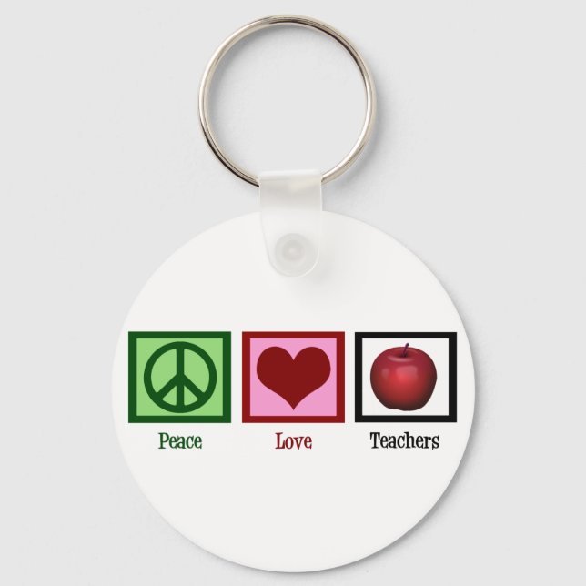 Chaveiro Professores do Peace Love (Frente)