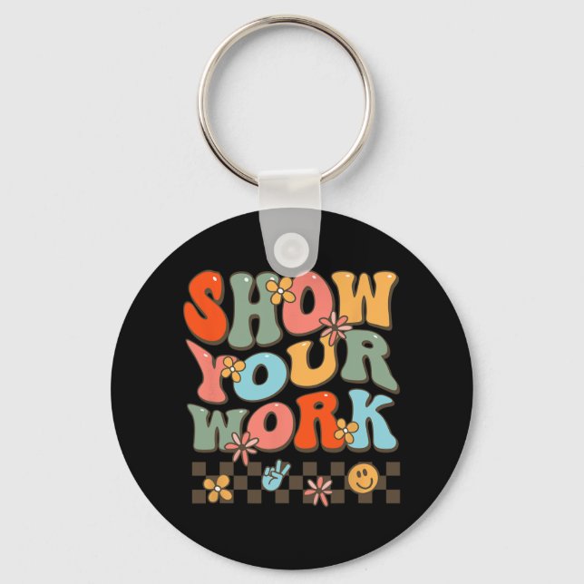 Chaveiro Professores do seu trabalho Mulheres Ensinam Histó (Frente)