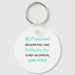 Chaveiro Profissional de RH porque Multitarefa de Tempo de