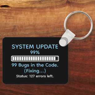 Chaveiro Programador Engraçado Codificando