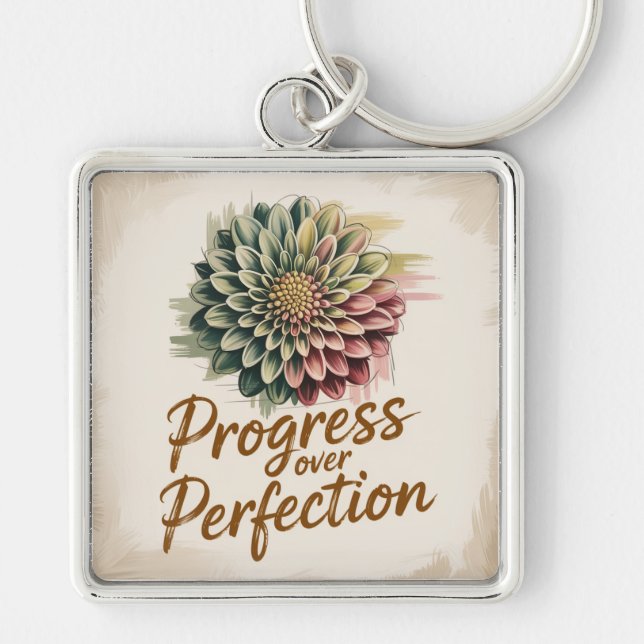 Chaveiro Progresso Acima da Perfeição (Frente)