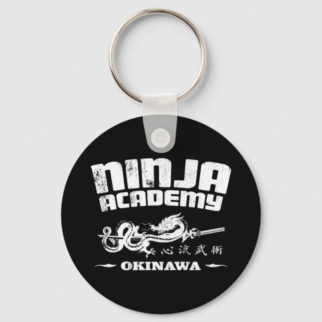 Chaveiro Projeto de Matar da Academia Ninja Okinawa (Frente)