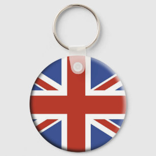Chaveiro Projetos BRITÂNICOS do círculo da bandeira de