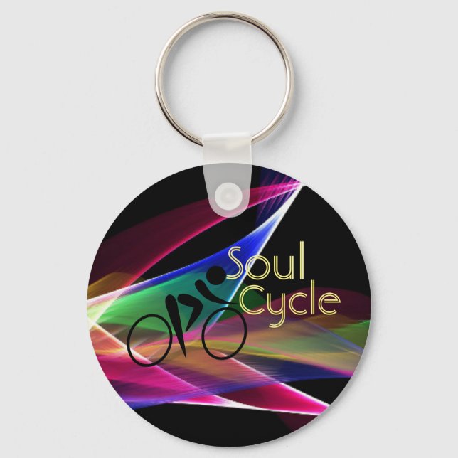 Chaveiro Promoção Soul Cycle Retro Neon (Frente)