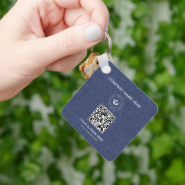 Chaveiro Promocional de texto e logotipo personalizado mini