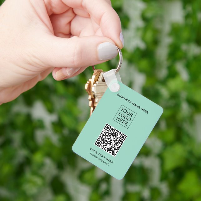 Chaveiro Promocional de texto e logotipo personalizado mini (Mão)