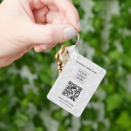 Chaveiro Promocional de texto e logotipo personalizado mini