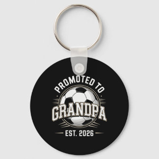 Chaveiro Promoted To Grandpa Est 2026 Soccer Grandfather _1