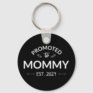 Chaveiro Promovida a Mamãe Est 2027 Anúncio de Nova Mamãe I