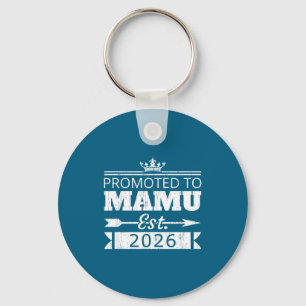 Chaveiro Promovido a mamu est 2026 novo tio revelar vintage
