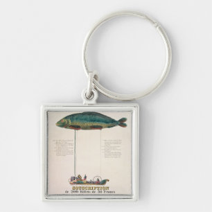 Chaveiro Propaganda de poster a assinatura