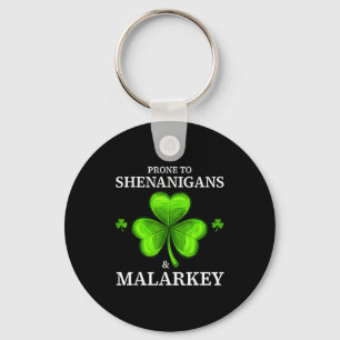 Chaveiro Propenso a travessuras & malarkey trevos diver