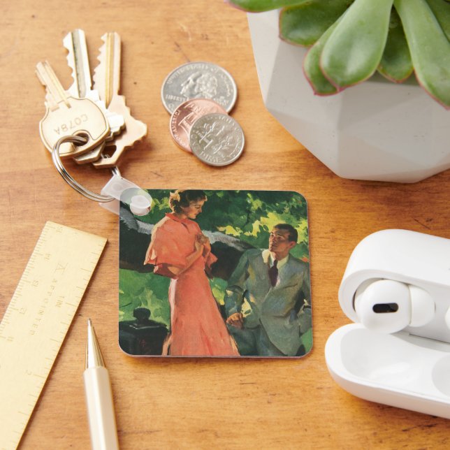 Chaveiro Proposta Antiga; Quer Casar Comigo? (Mesa)