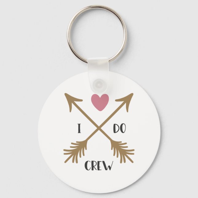 Chaveiro Proposta de Casamento I DO CREW (Frente)