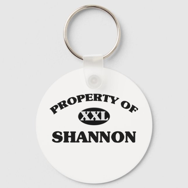 Chaveiro Propriedade de SHANNON (Frente)