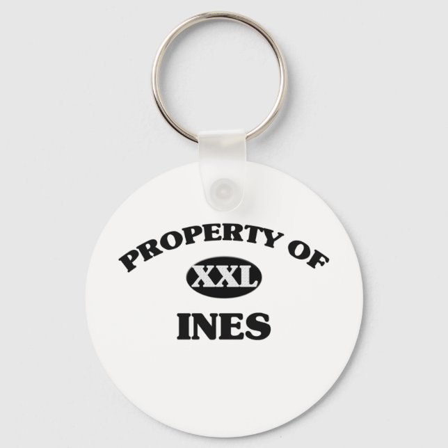 Chaveiro Propriedade do INES (Frente)