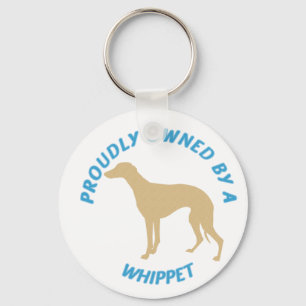 Chaveiro Propriedade orgulhosa de um Whippet