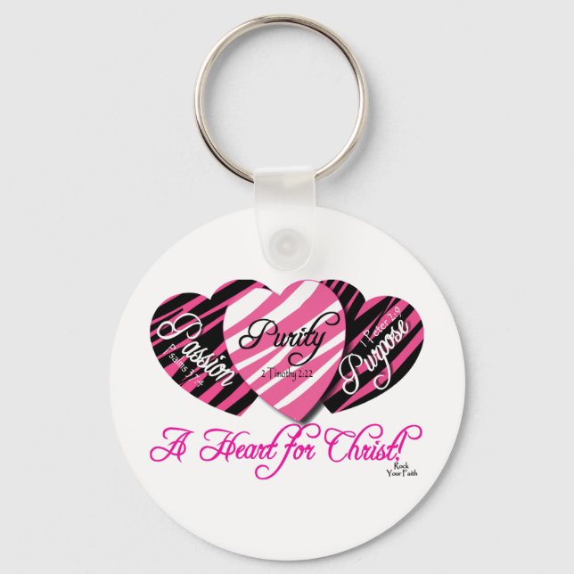 Chaveiro Prosseguir a Pureza (Frente)