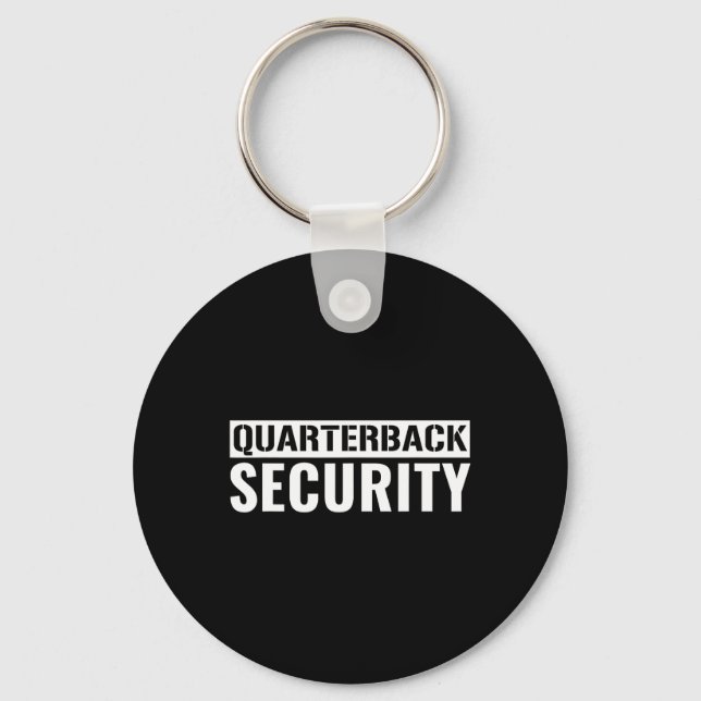 Chaveiro Proteção contra Lineman Quarterback da Linha Ofens (Frente)