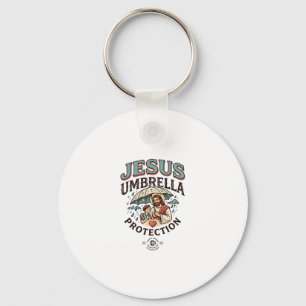 Chaveiro Proteção de Guarda-Chuva de Jesus Proteção de Guar