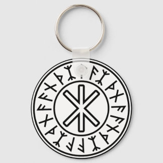 Chaveiro Proteção de Odin n.o 2 (preto)