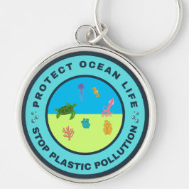 Chaveiro Proteger a vida dos oceanos