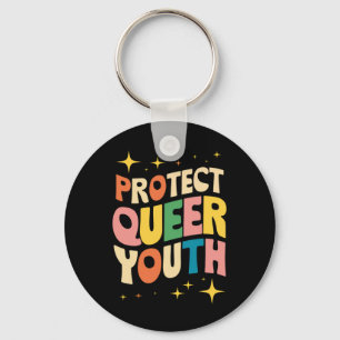 Chaveiro Proteja Jovens Queer Proteja Crianças Trans LGBTQ
