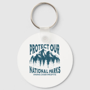 Chaveiro Proteja Nossos Parques Nacionais... Retro Vintage.