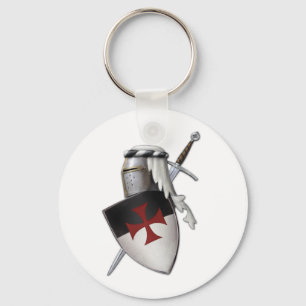 Chaveiro Protetor de Templar dos cavaleiros
